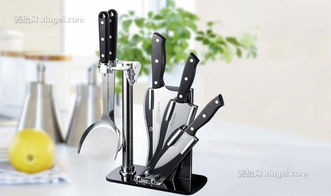 愛仕達(dá)不銹鋼廚具六件套 RDT06B1Q型號(hào)隔熱防燙刀具套裝，廚房必備利器